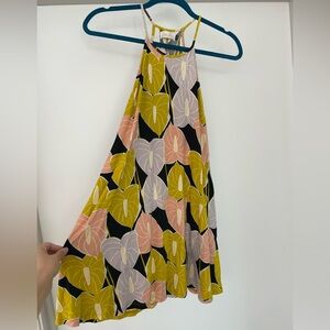 Ava Sky anthurium racerback dress